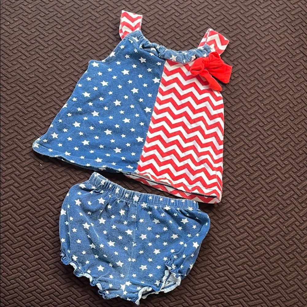Koala Kids Blue and Red Diaper Covers with Star Pattern
